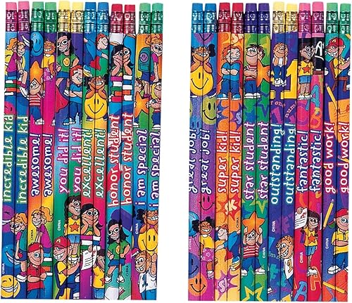 Geddes - Plumas incentivadoras con frases para niños 144 unidades 64244