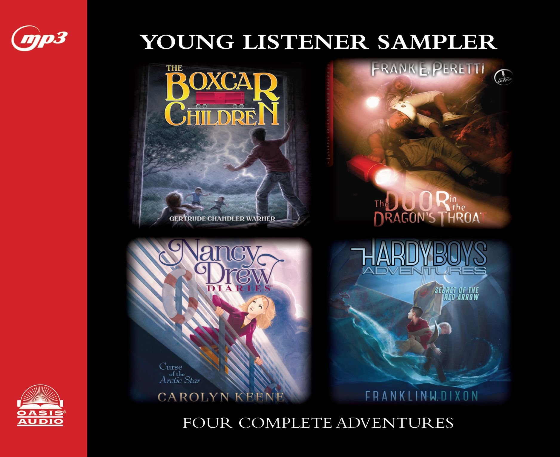 4-in-1 Sampler-nancy Drew, Hardy Boys, Boxcar Chil [Paperback]