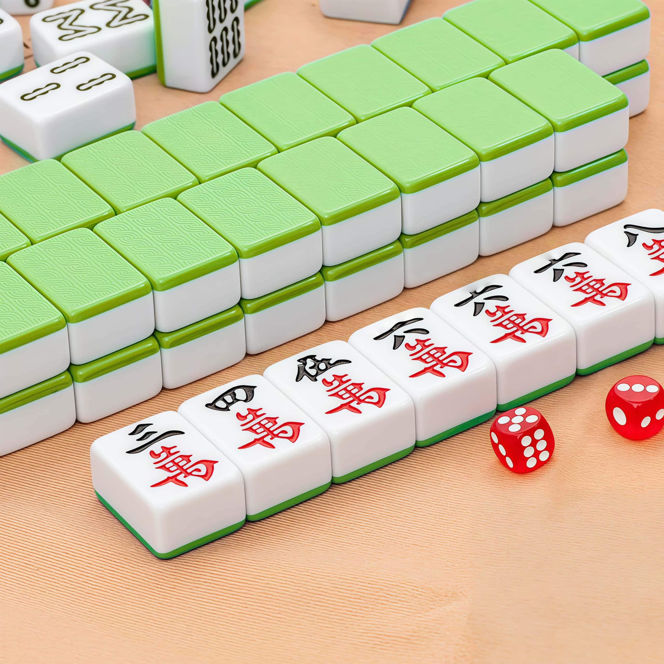 Amazon | Quxxuol 家庭用麻雀牌 麻雀セット 卓上ゲーム しっとりとした