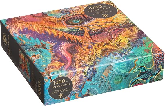 لغز التنين الطنان المكون من 1000 قطعة من Paperblanks (مجموعة Android Jones)