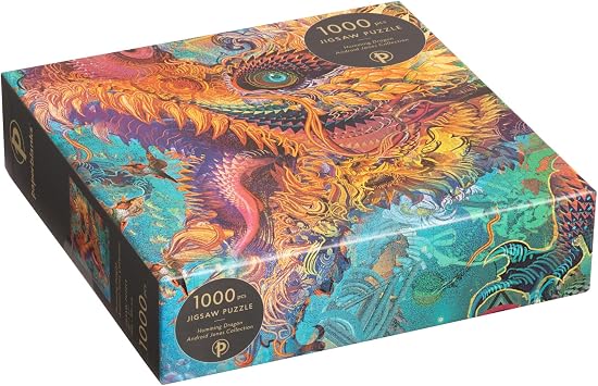 لغز التنين الطنان المكون من 1000 قطعة من Paperblanks (مجموعة Android Jones)