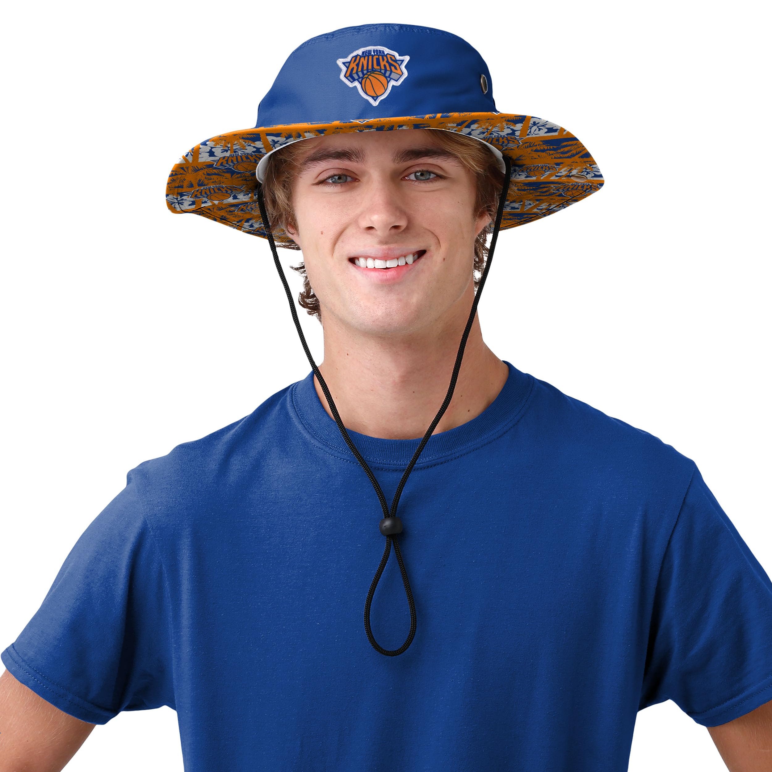 FOCO Standard NBA Logo Sport Outdoor Sun Boonie Hat, Team Color