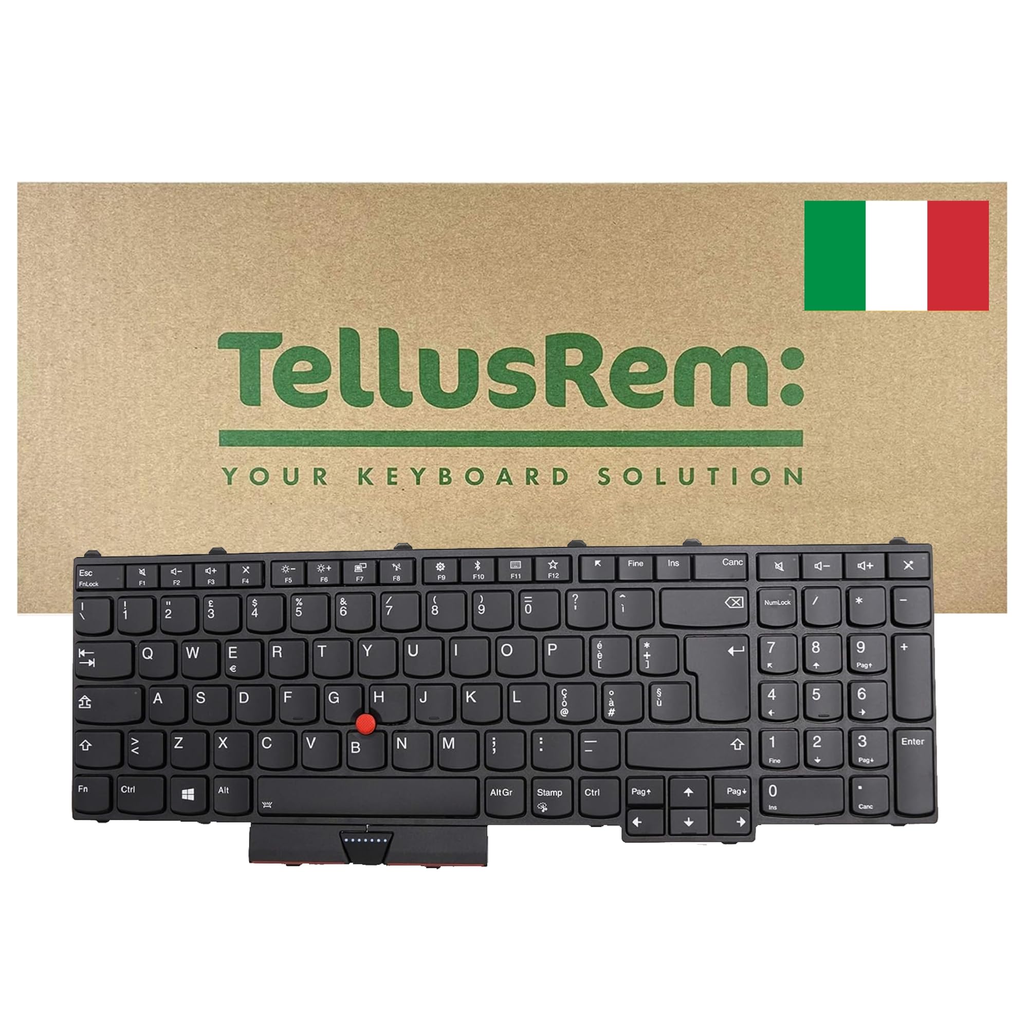 sostituzione della tastiera Italiano retroilluminata per Lenovo Thinkpad P51 P71