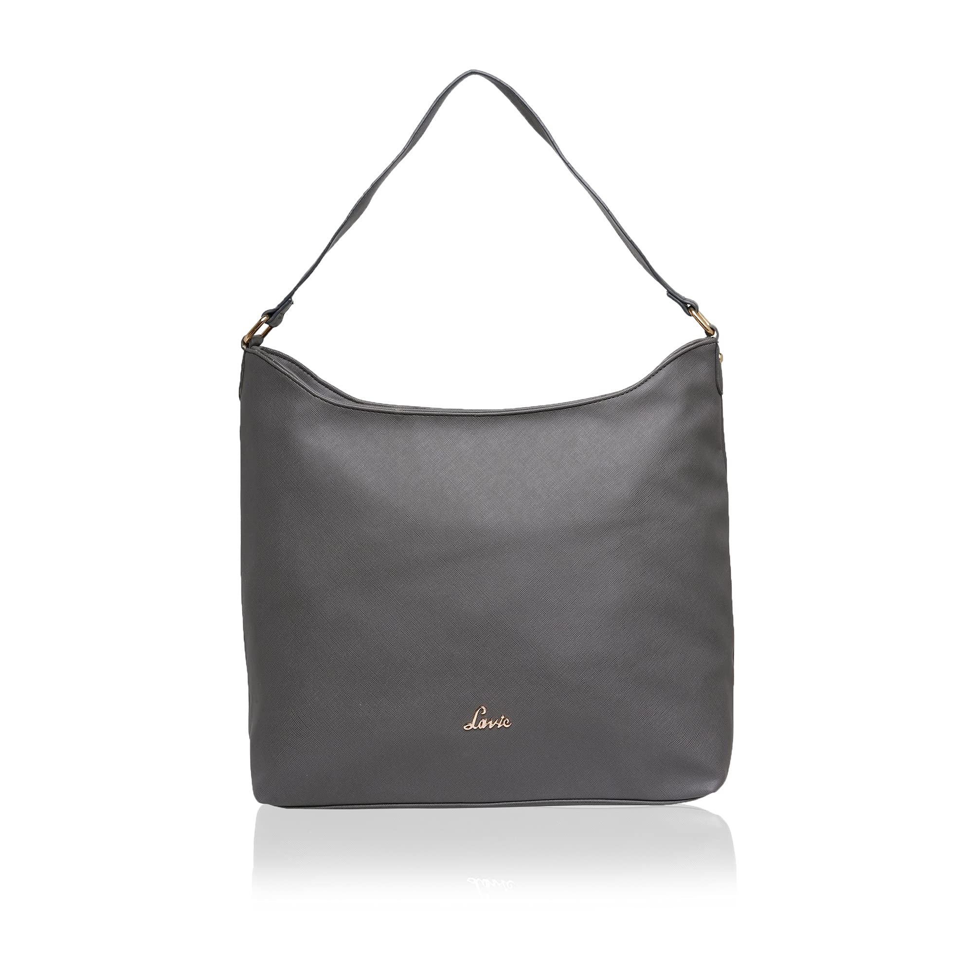 Lavie Polani Womens Satchel Bag (Grey) (B081KGGL5F) Amazon Price History, Amazon Price Tracker