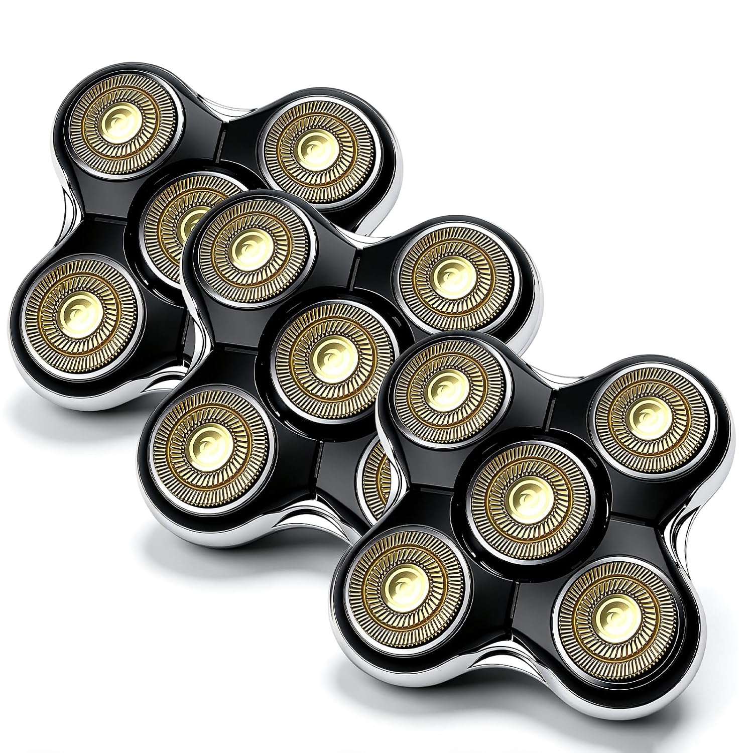 5-Head Shaver Blade Compatible with Remington Balder Pro, Gold, 1 Pack