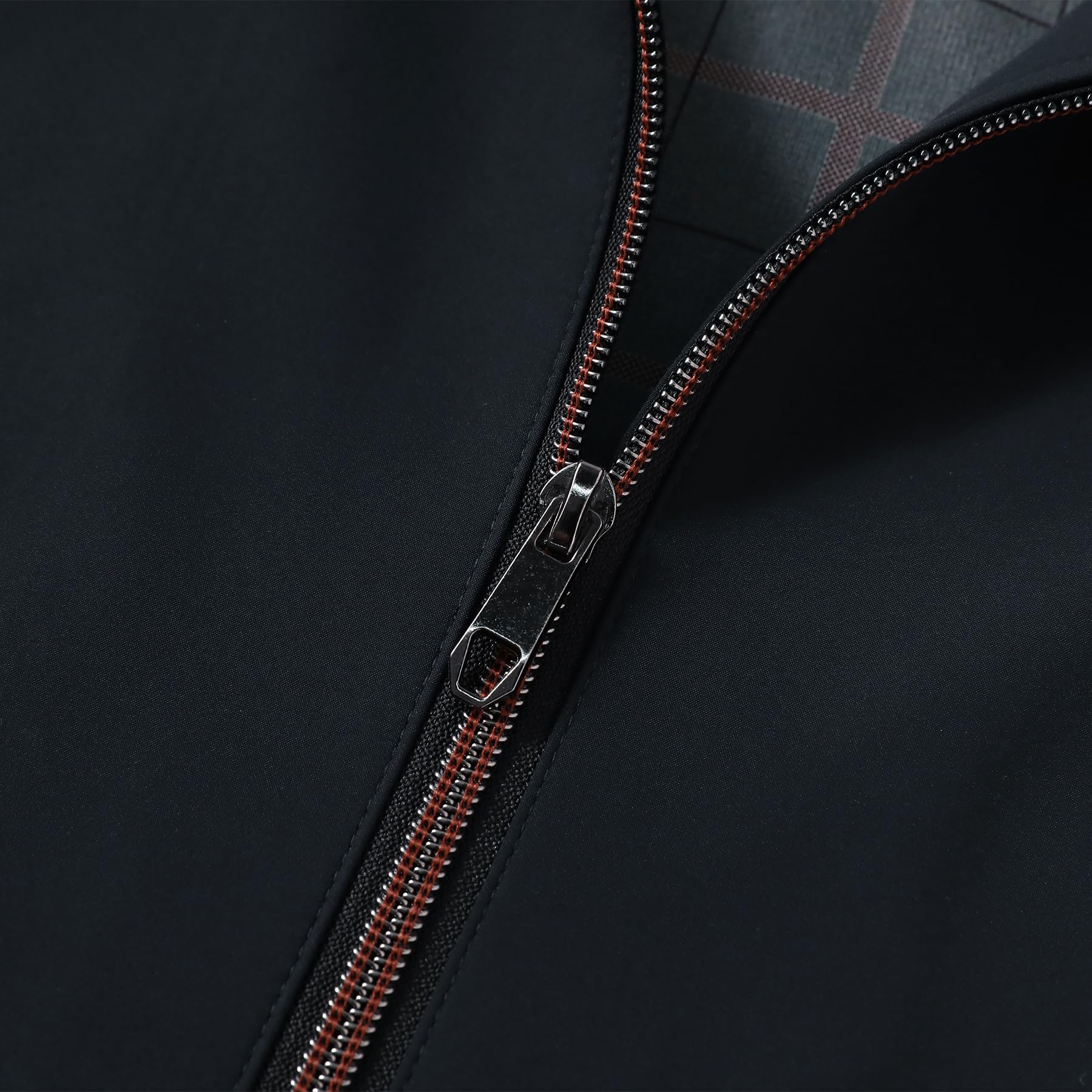 Allthemen Blouson Homme Léger Zippé Veste Mi Saison Uni Formal à Col Montant Bomber Jacket Casual avec Poches