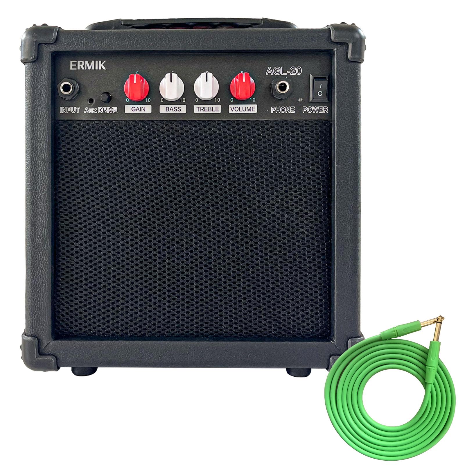 Amazon.com: Ermik Electric Guitar Amp 20W Electric Guitar