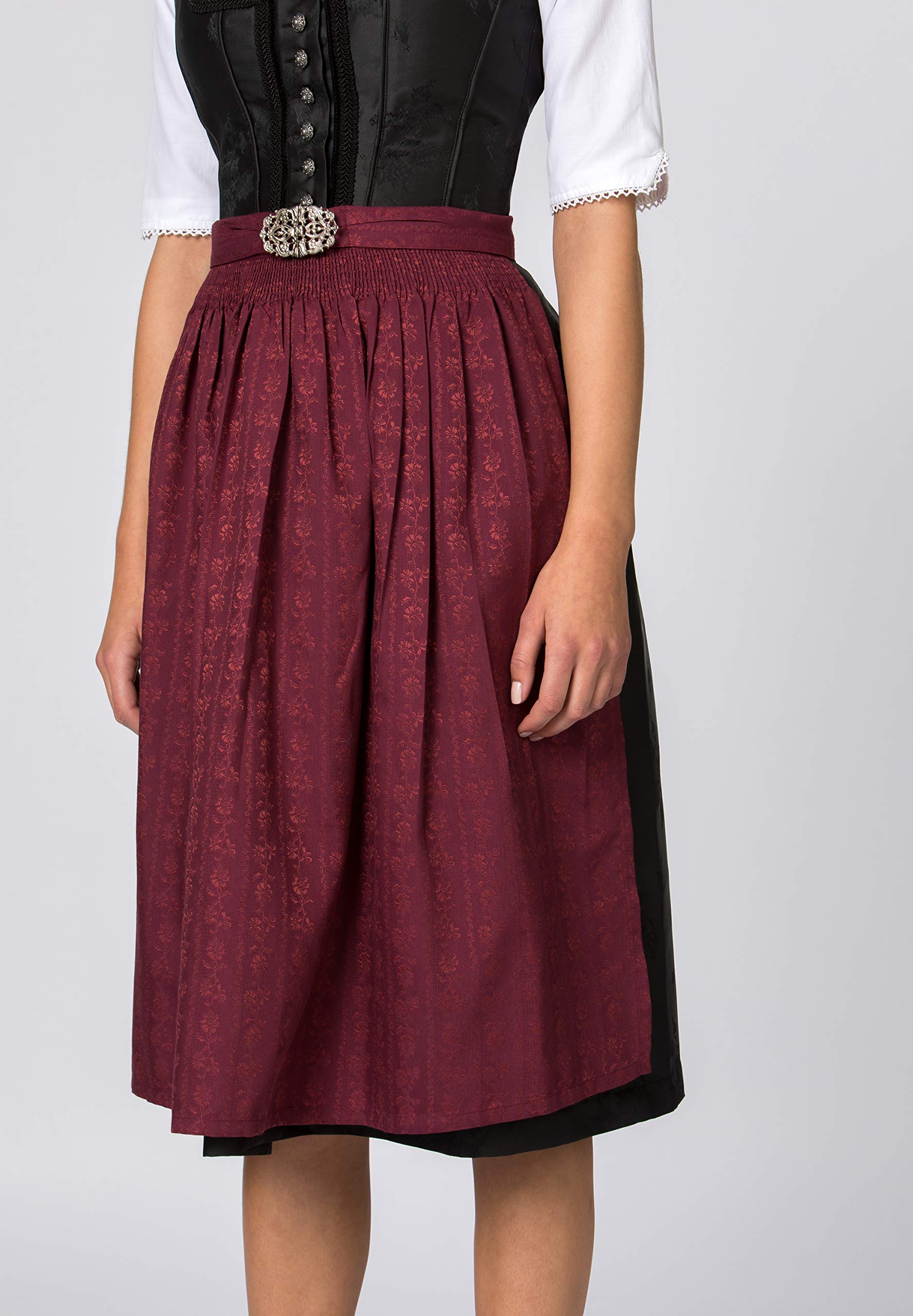 Stockerpoint SC-300 Fartuch Dirndl, bordowy, 52-56, bordowy, 52-56