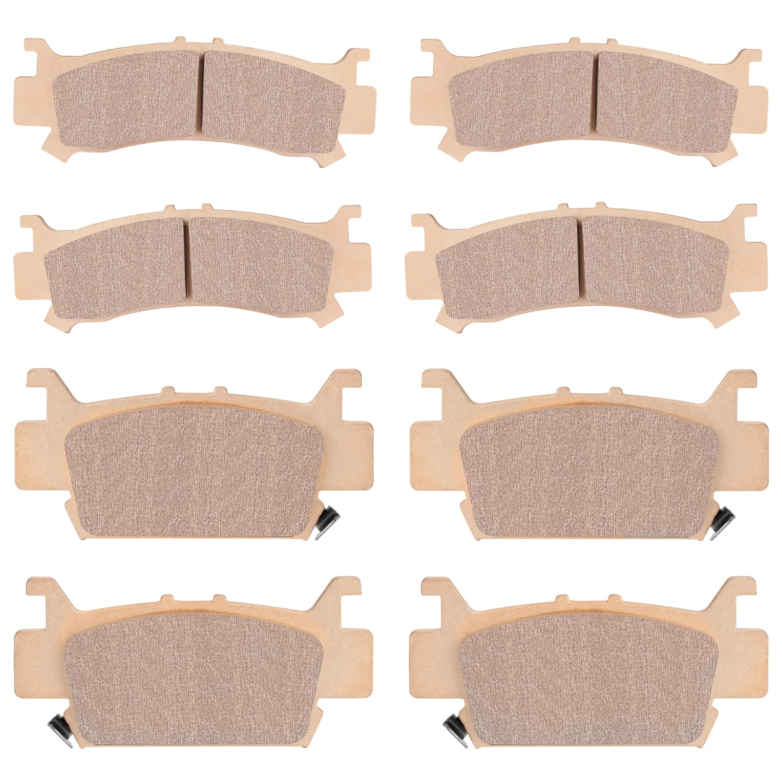 ISEYECFront & Rear Sintered Brake Pad Set for Honda Talon 1000R 1000X 2019-2021, Honda Pioneer 1000 1000-5 2016-2021 (4 Calipers Set)