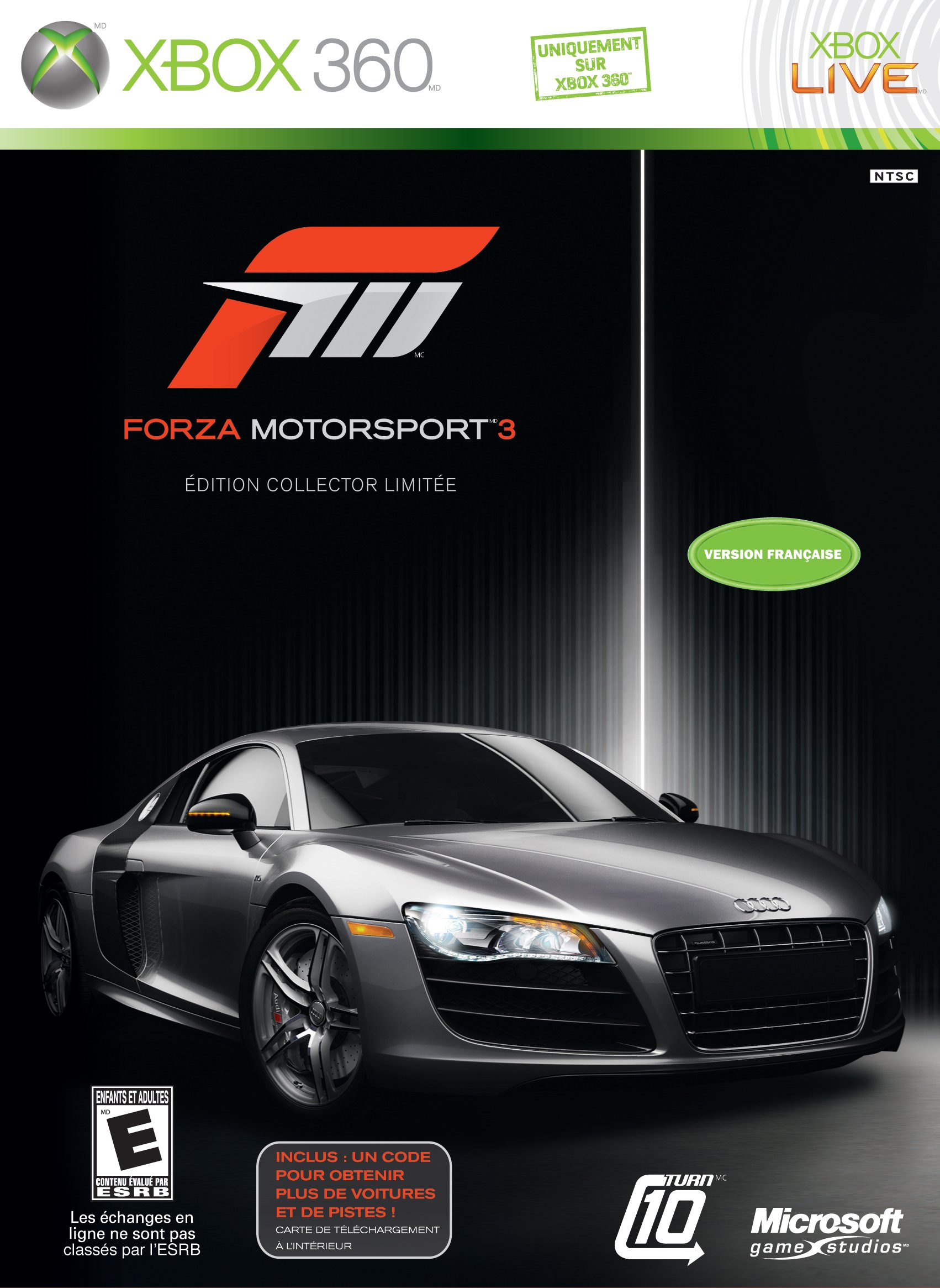 Forza 3 - French Only - Xbox 360 Standard Edition [video game]