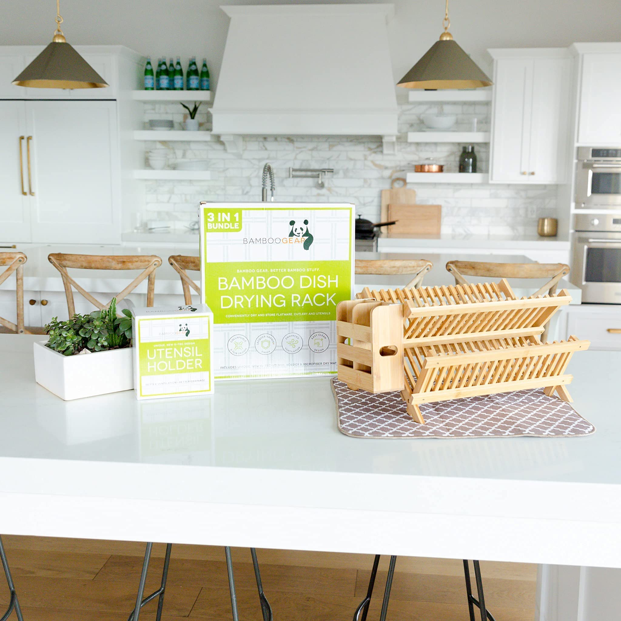 季節のおすすめ商品 Bamboo Side Steel Stainless Baum Dish Rack Dry 食器乾燥機 Build Standishsmiles Com