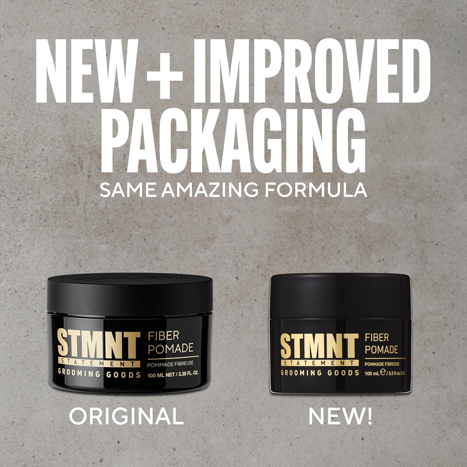 STMNT Grooming Goods Fiber Pomade | Semi-Matte Finish | Strong Control | Easy To Wash Out - Image 6