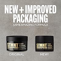 Vista 6 de STMNT Pomada de fibra para artículos de aseo Acabado semimate Control fuerte Fácil de lavar