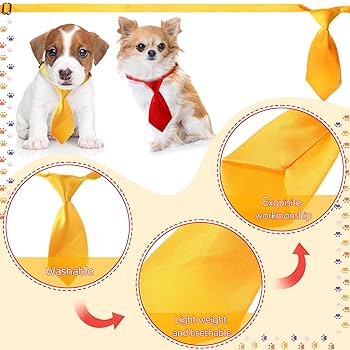 BIPY 10pcs Dog Bow Ties Adjustable Cat Bowties For Small Medium Puppy Doggy Animals Birthday Gift Party Wedding Valentine's Day Festival Pets Grooming Accessories