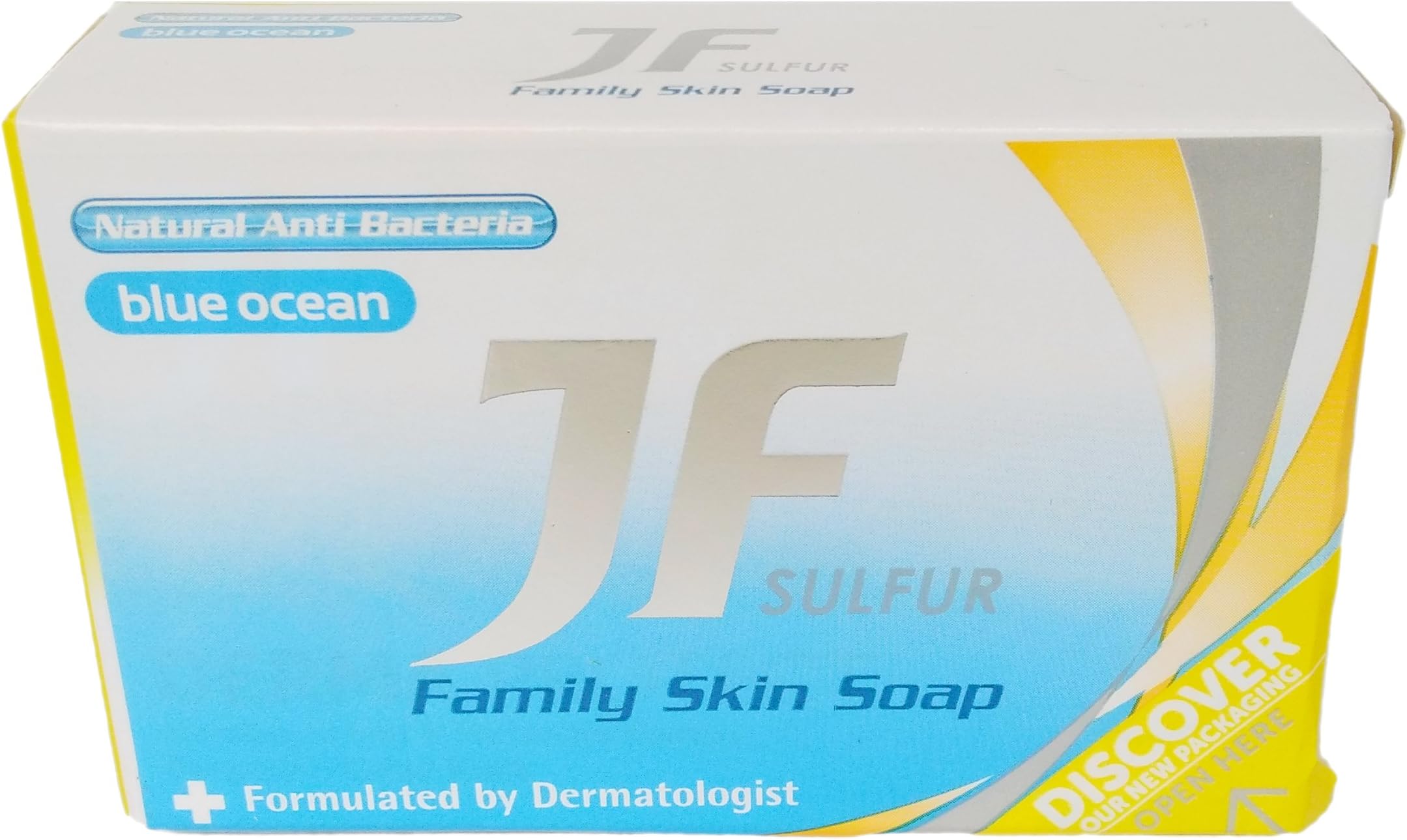 Family Natural Anti Bacterial Bar Soap Blue Ocean, 90 Gram
