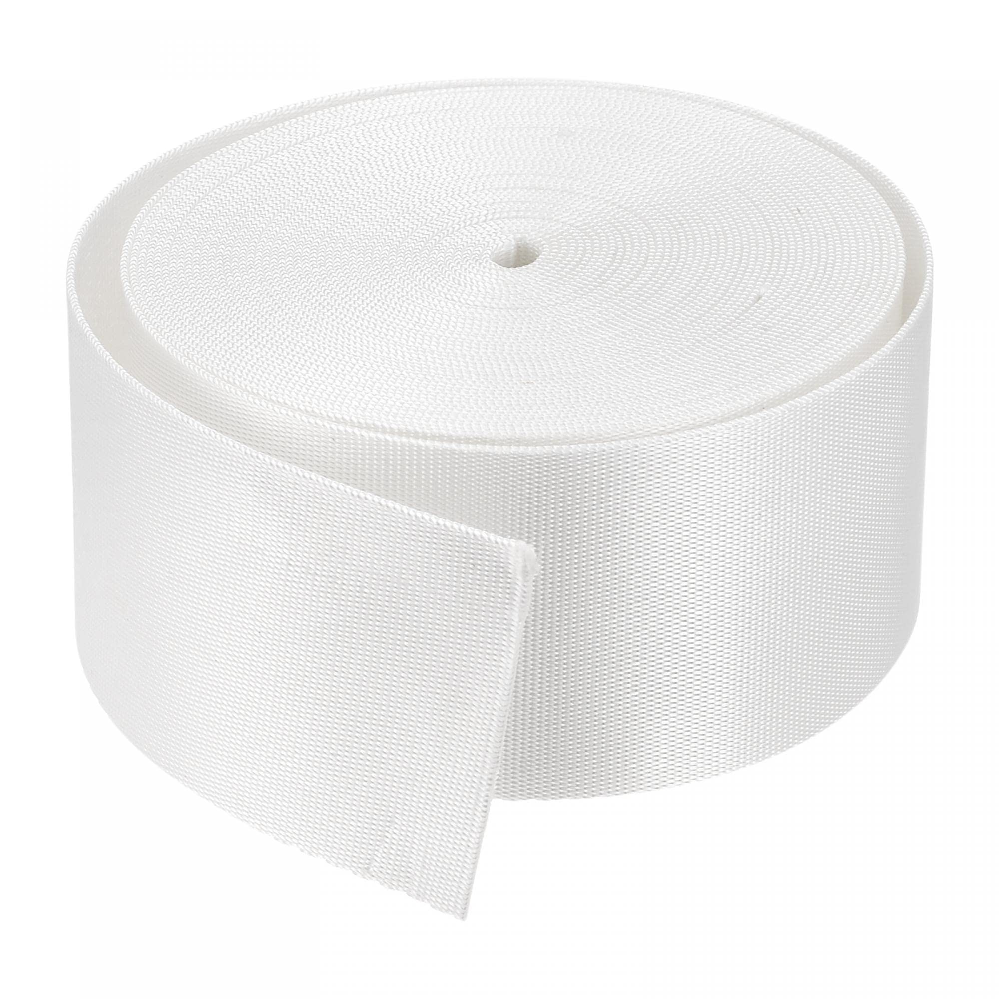 Sangle En Nylon Blanc Uxcell - 2 Pouces X 10 Yards - Pour Sac à Dos Et Porte-bagages