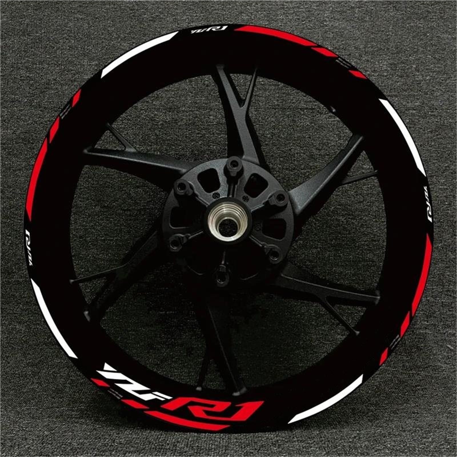 Wheel Stickers Motorcycle Wheel Stickers Rim Reflective Decal for YZFR1 YZF-R1 YZF R1 Stripe Decals Hub Sticker Rim Reflective Decal