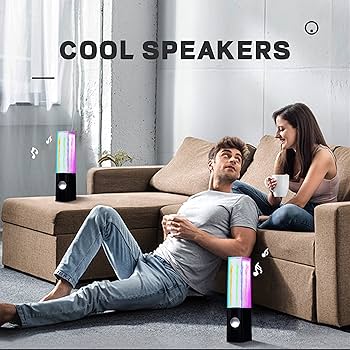 Amazon.co.jp: AOBOO LEDライトダンシングウォータースピーカー