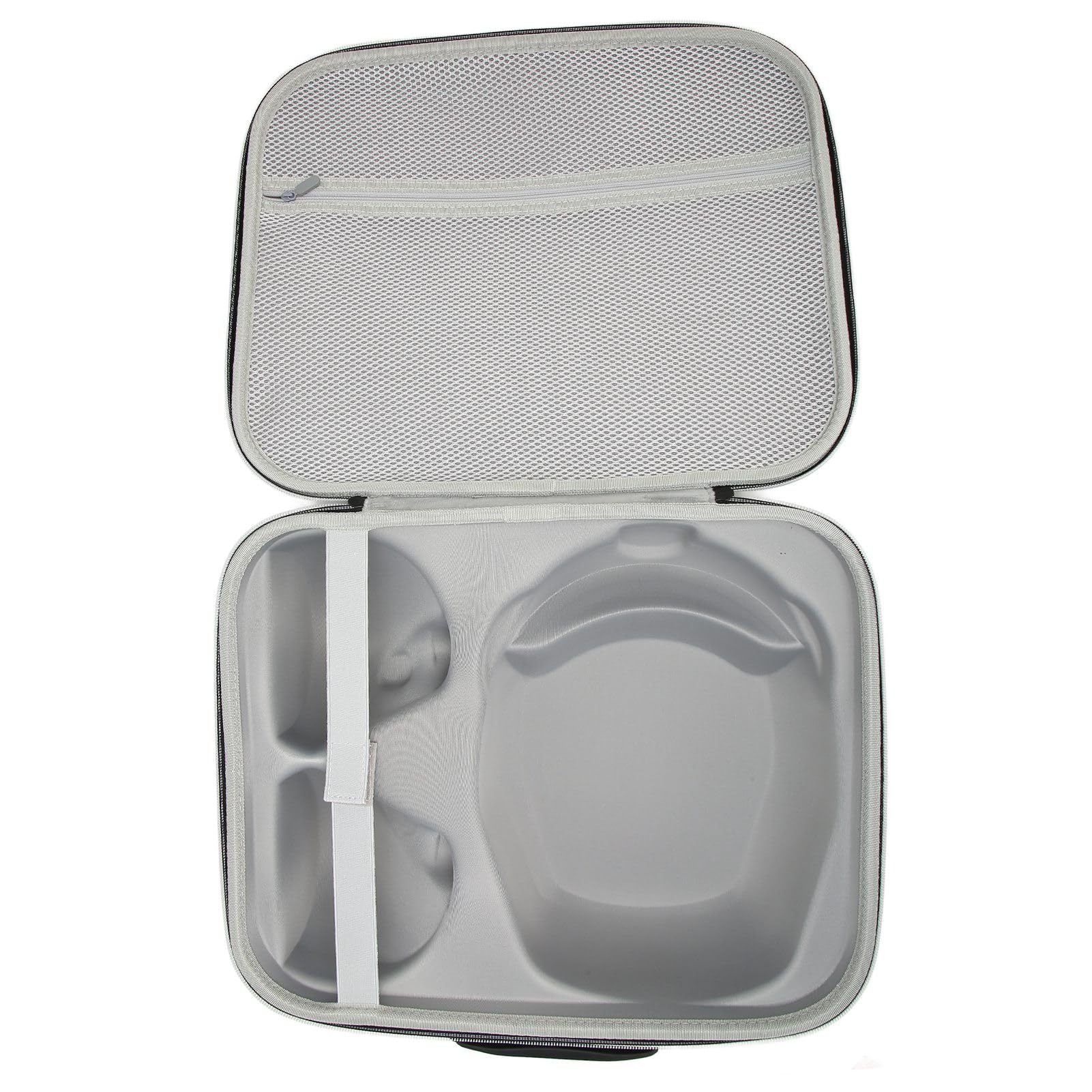 Gugxiom Custodia da Viaggio Impermeabile per PS VR2 Tracolla Regolabile Borsa da Trasporto Rigida per Console e Accessori (grigio interno) EVA 15,94x13x6,3 Pollici