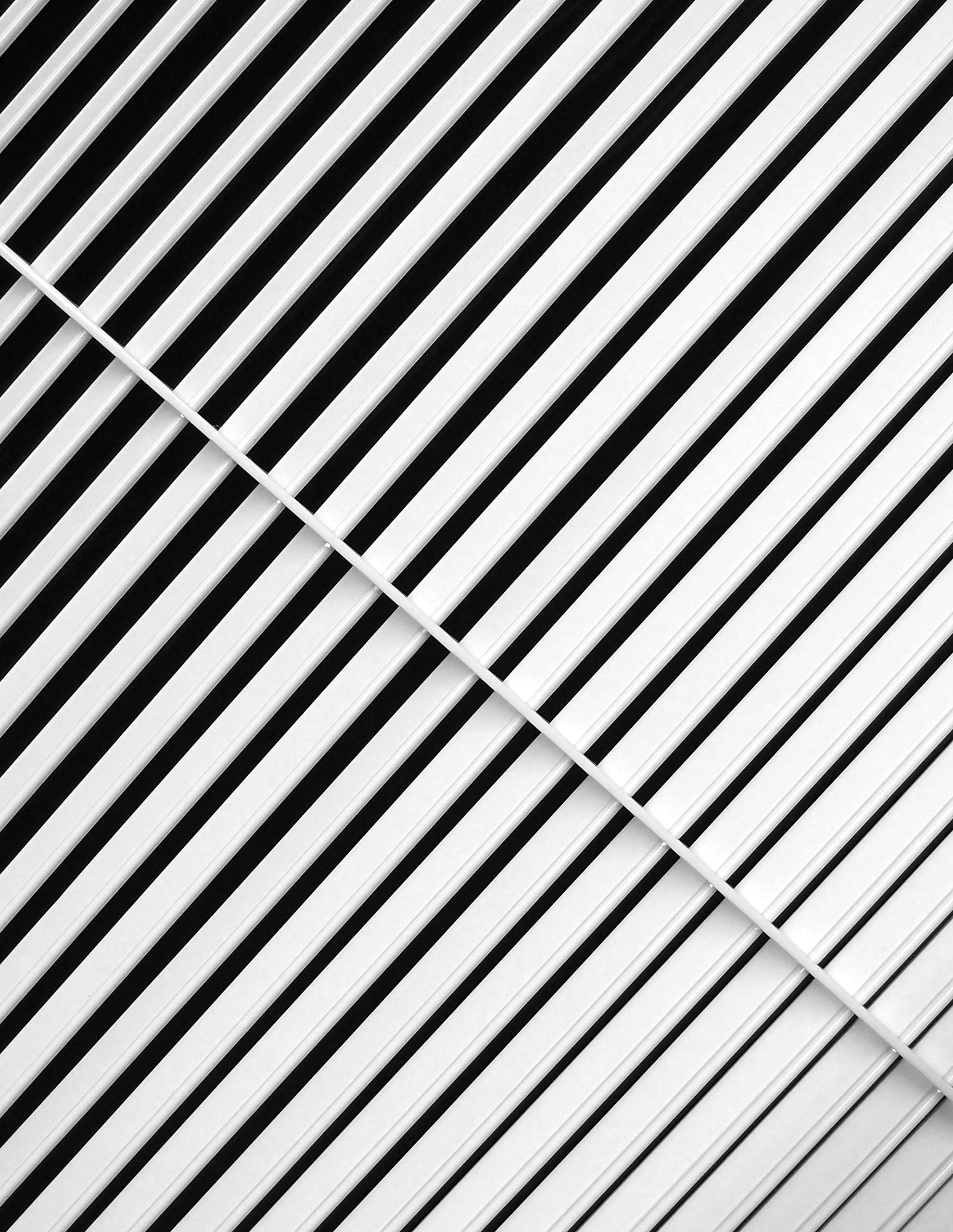 Grille d'aération réglable en aluminium de 30,5 x 45,7 cm (l x H) – Contrôle complet de la direction du flux d'air horizontal – Couvercle de conduit d'aération – Déviation simple [Dimensions