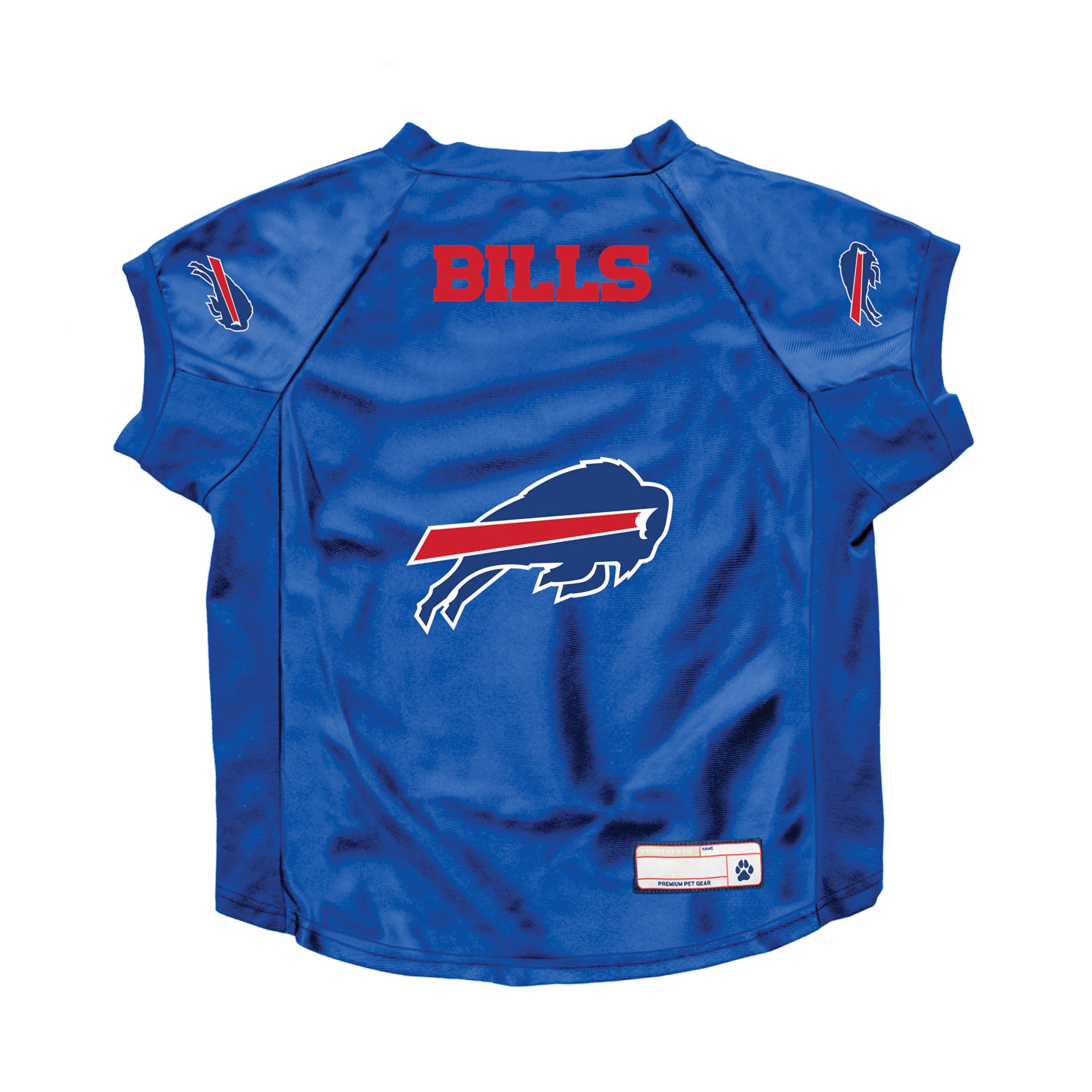 Littlearth Buffalo Bills NFL Stretch Pet Jerseys for Big Dogs