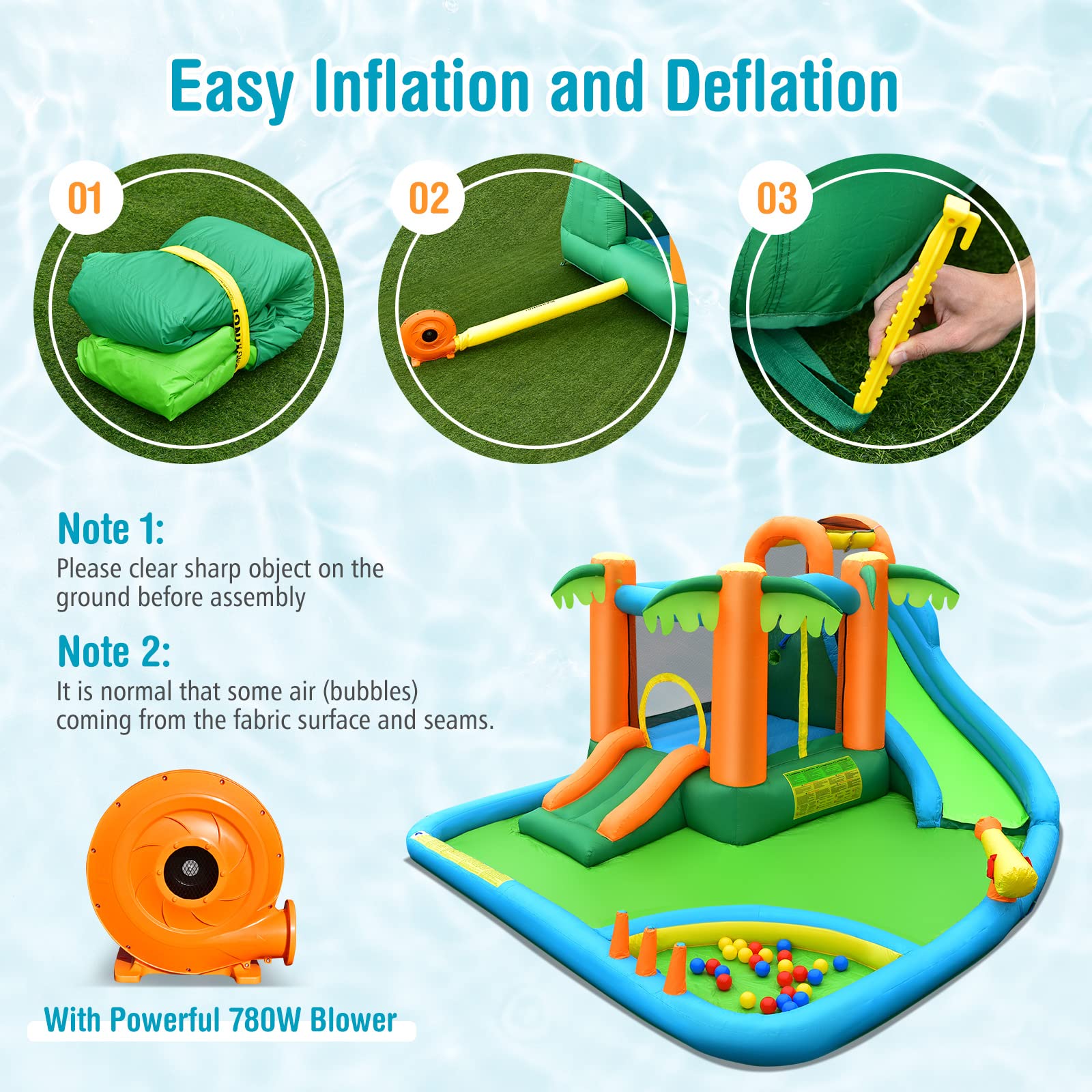How Much Water Does A Water Slide Use at Patricia ONeill blog