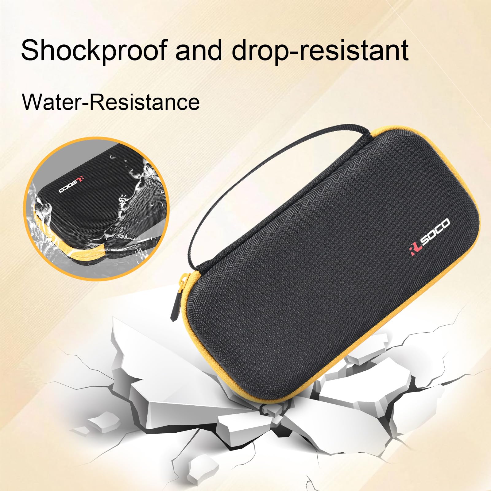 RLSOCO Funda para FLUKE FL971 Fluke Temperature Humidity Meter (Sólo Funda)