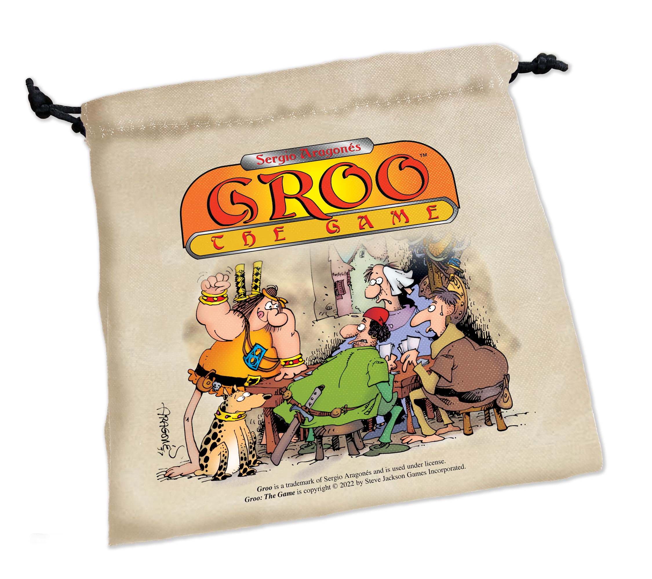 Steve Jackson Games | Groo: The Game | Tactical Game of Chaos and Comedy 3 to 6 Players | Ages 10 and Up | English | Fun for Family Game Nights or Casual Gatherings