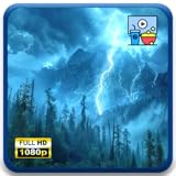 深い雷雨 - 睡眠のための吹雪の音