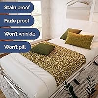 Vista 8 de Cot Sheet Set 25” x 75” – Easy-Fit Cot Size Mattress Sheets – Ideal for Narrow Twin, Camper Bunk, RVs, Twin Bunks, Day Care and Camping Cots - Cot