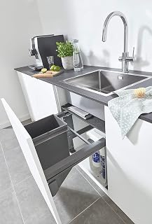 Grohe Blue Accessoires Sistema di Raccolta Differenziata, Grigio, 40981000, 60 cm - 8 l / 8 l