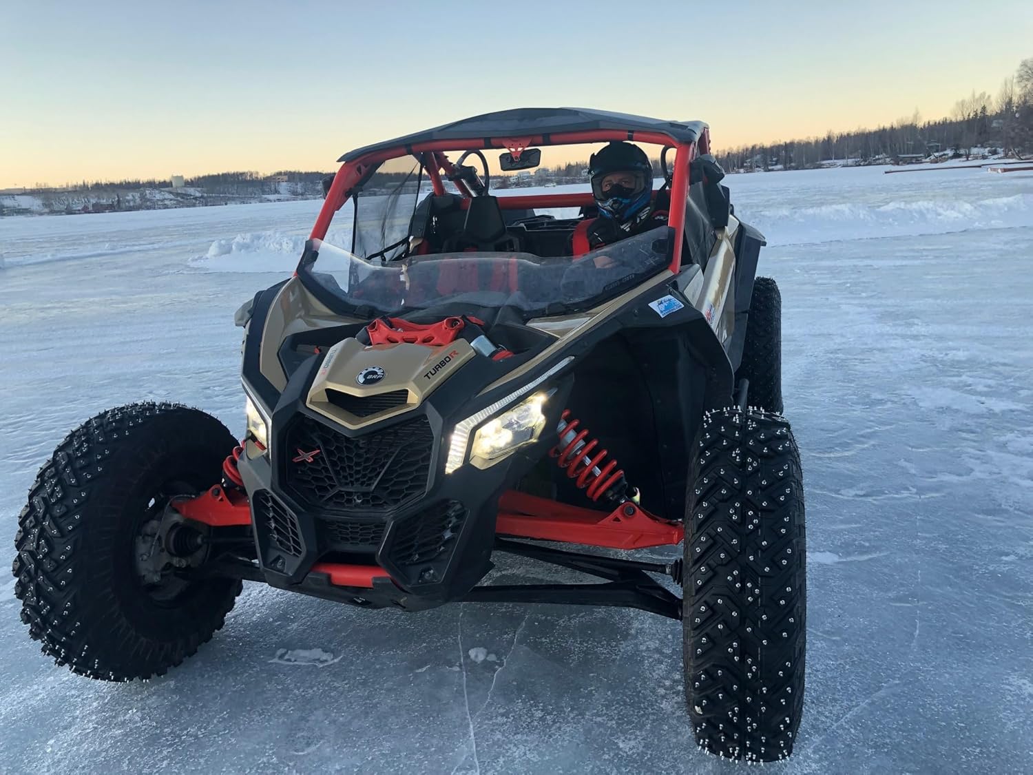 1500-4mm Prominence Gripstuds, Screw-in Traction Studs for ATV Tires, Solid Tungsten Carbide Core, Get All The Traction You Need on Ice, Snow, Mud, Sludge or Wet Tree Roots - Includes Tool
