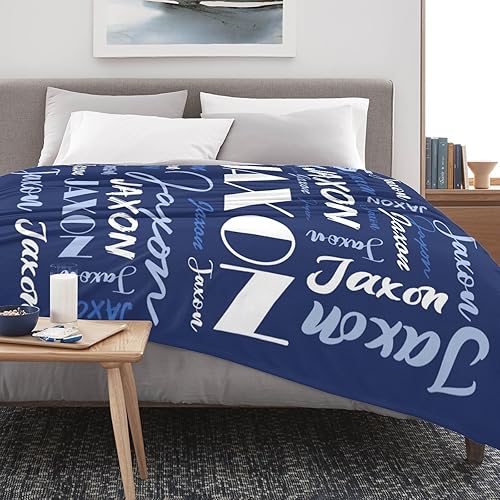 Miniatura 4 de Dr.TOUGH Mantas y mantas personalizadas con nombre, manta personalizada con nombre, manta personalizada para niños y adultos, manta de franela