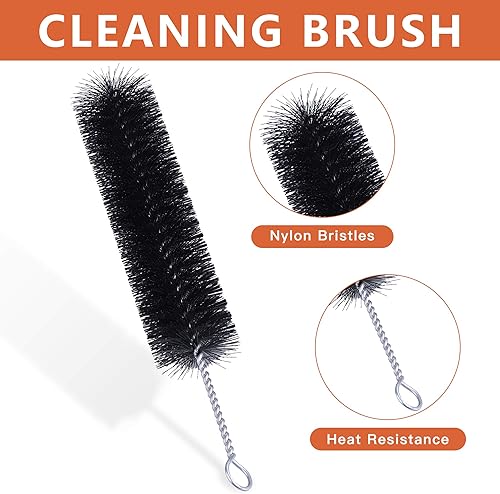 Miniatura 4 de Filtro de tolva seca Akamino de 300 micrones de malla de acero inoxidable con cerdas de nailon para el hogar, cerveza, café, hogar