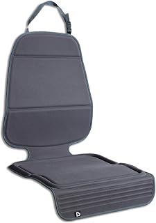 Munchkin Elite Seat Guardian Car Seat Protector with Grime Guard Fabric, Dark Grey - Ultimate Upholstery Shield
