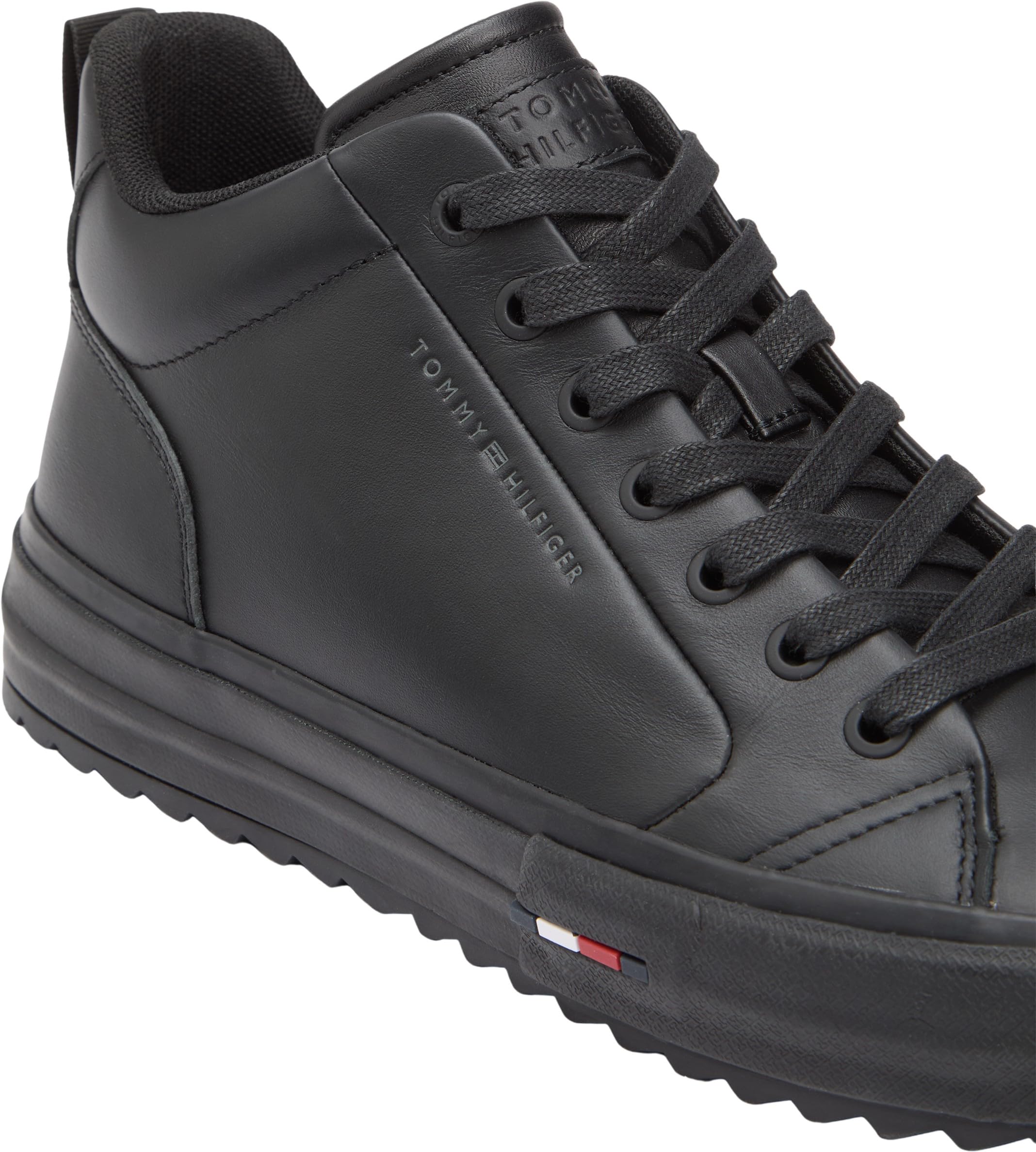 Tommy Hilfiger Nu Harlem Street Cleat Mid 3a Fm0fm05704, Top Uomo