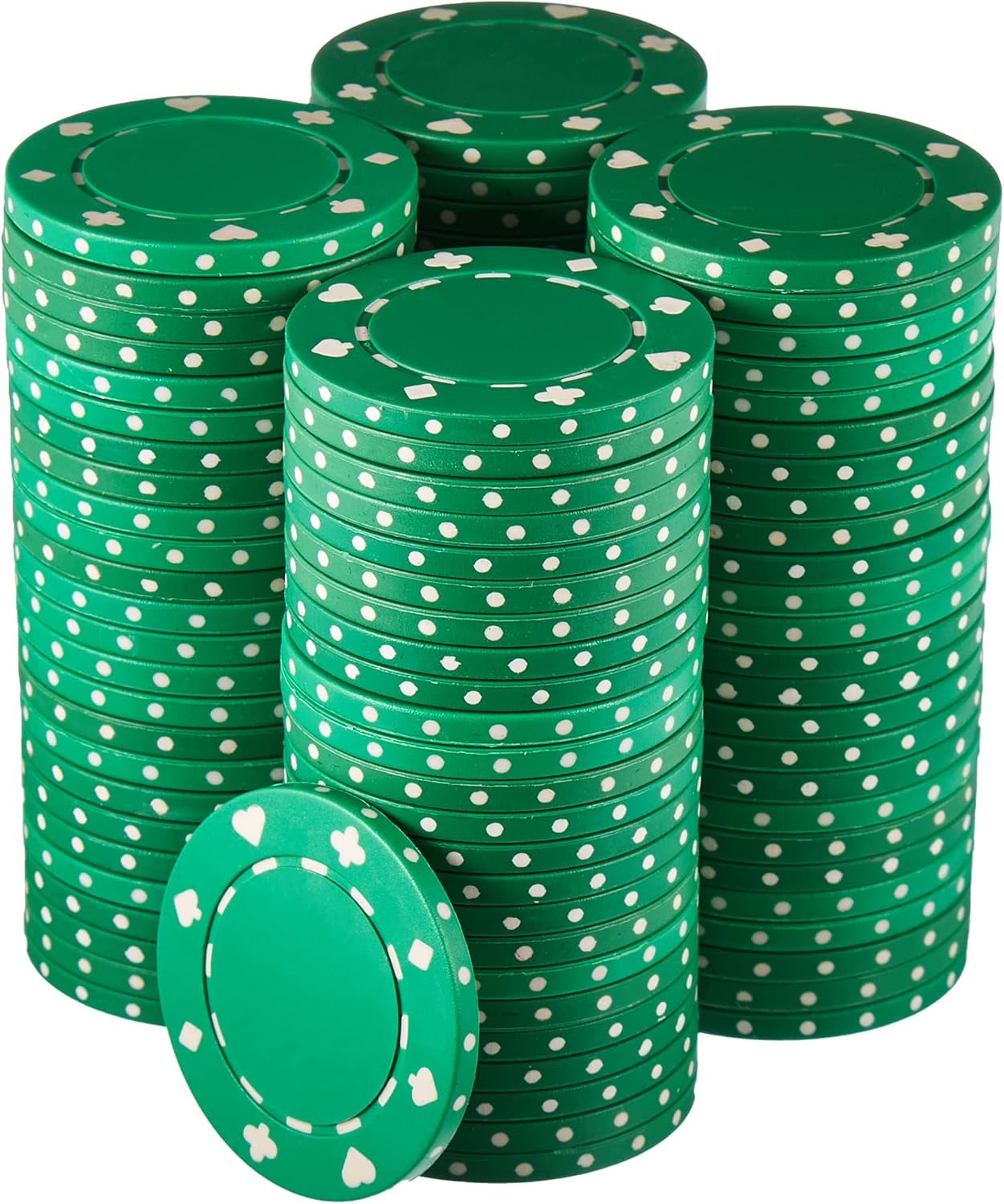 100pack Suited Poker Chips 11.5 Gram Casino Grade