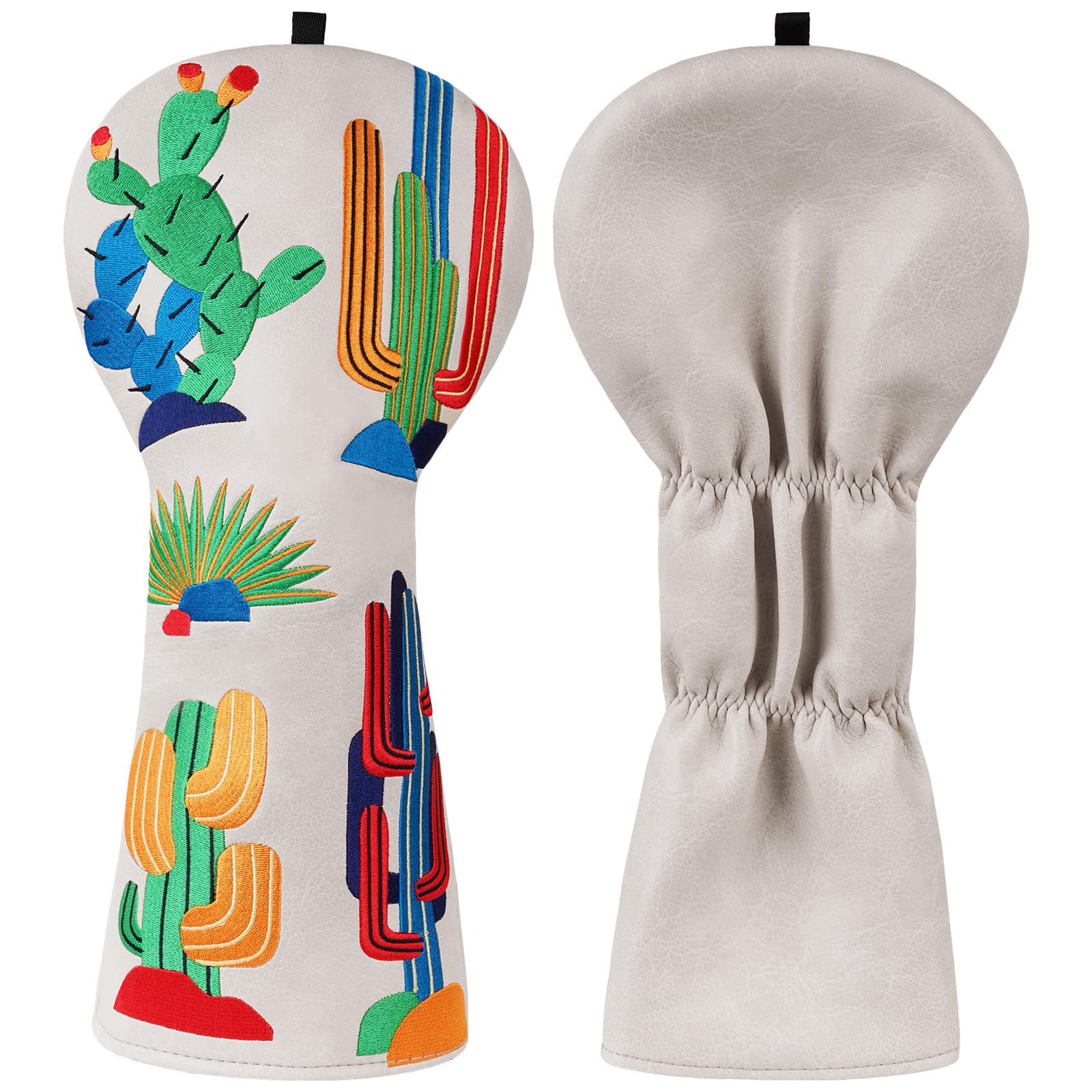 Driver Headcover Premium PU Leather Golf Head Cover for Woods and Driver, Golf Headcover for Callaway Taylormade Titleist Ping PXG