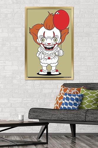 Vista 89 de Trends International Cartel de pared IT - Come Home Versión con marco negro