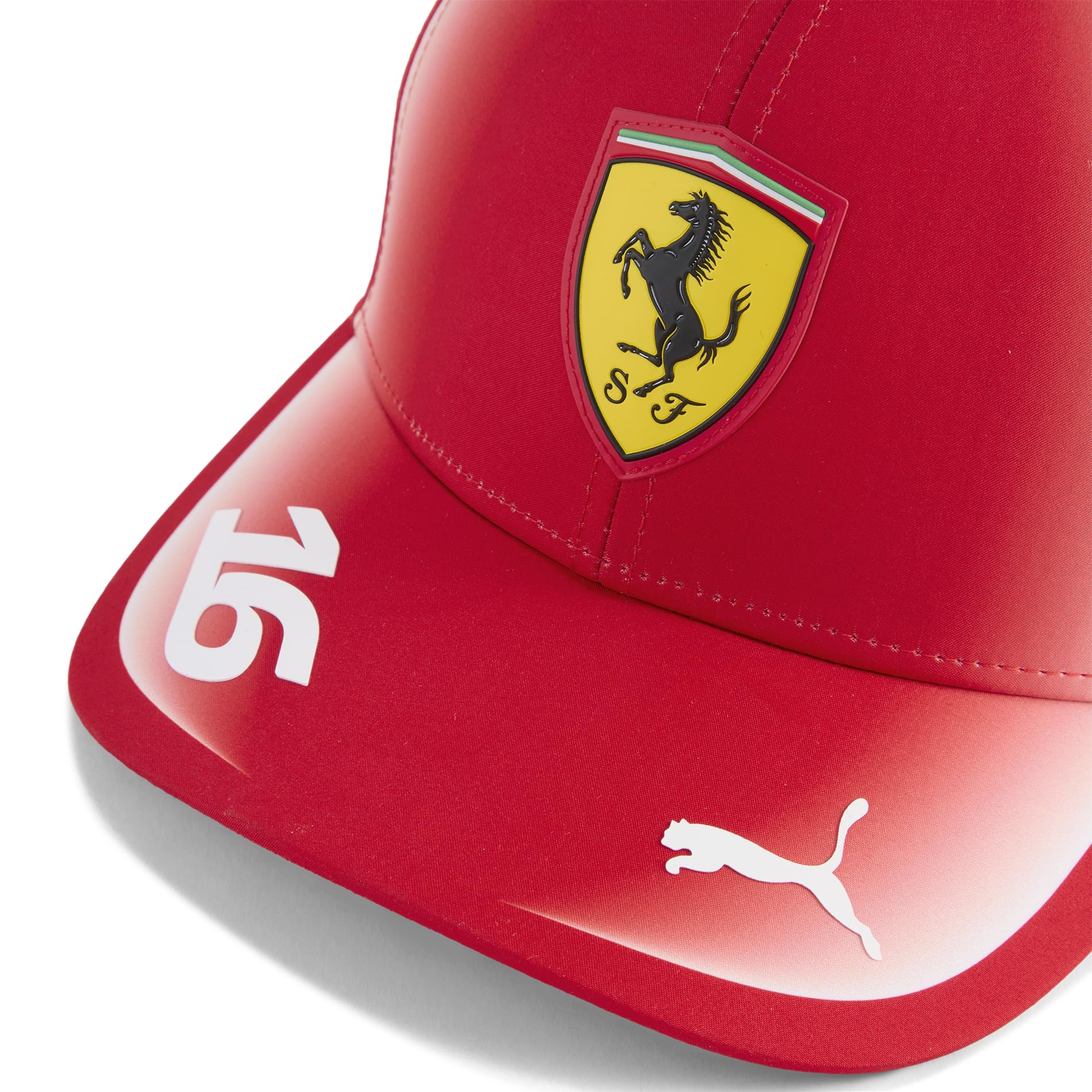 PUMA Scuderia Ferrari F1 2026 Cappellino Bambino Charles Leclerc - Rosso - Taglia Unica