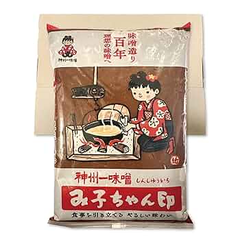 Amazon.co.jp: 神州一味噌 み子ちゃん 850g PSJBOX 中甘口