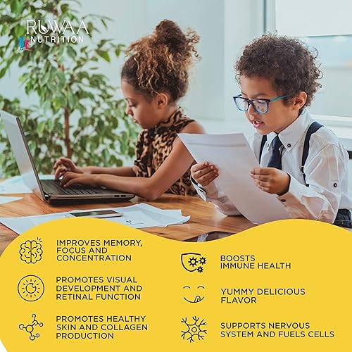 Miniatura 6 de Gomitas Omega 3, gomitas de DHA y gomitas de melatonina de 1 mg  Sin pescado, sin sabor posterior, sin formación de hábito, sin gluten, sin OMG,