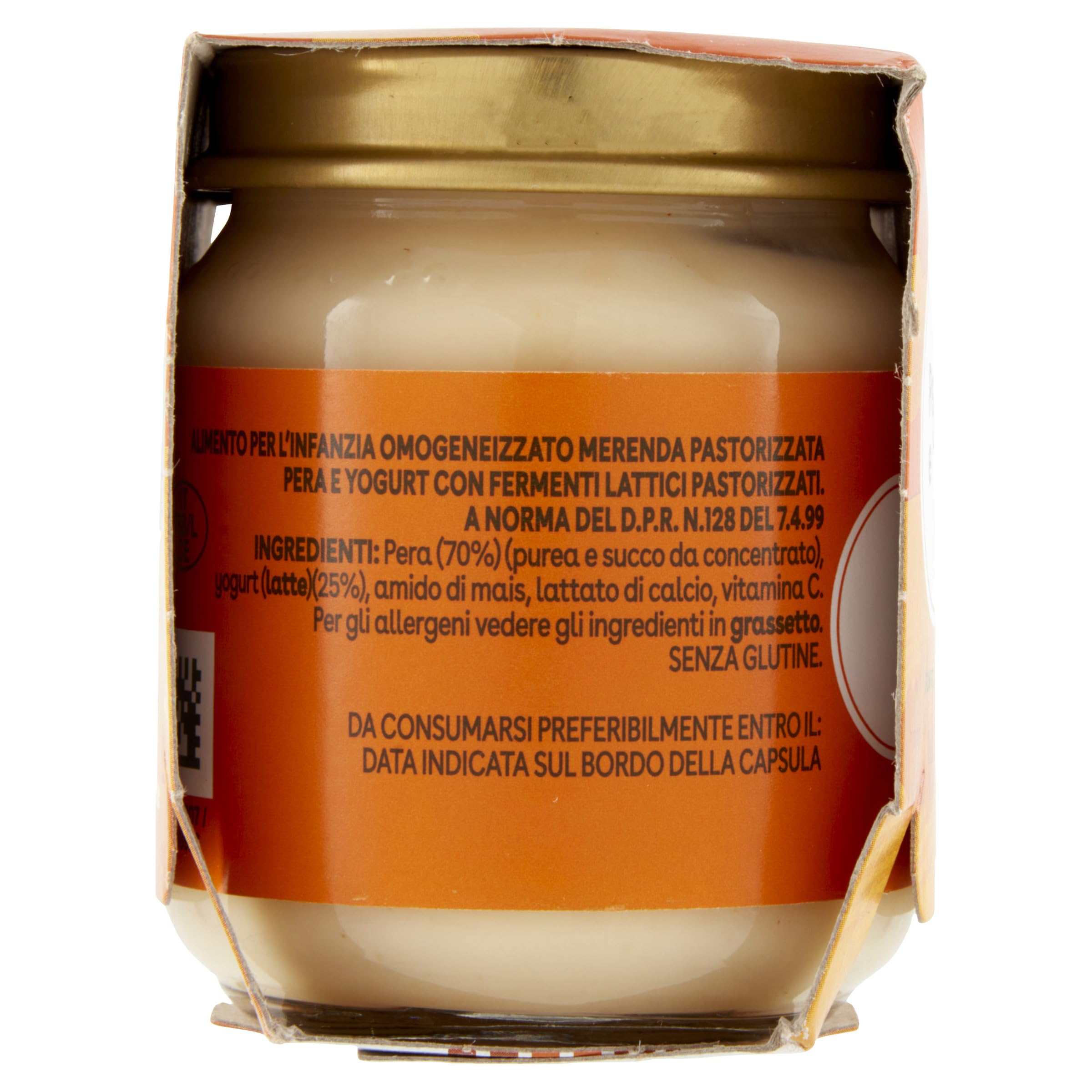Plasmon Pera e Yogurt 24x120g