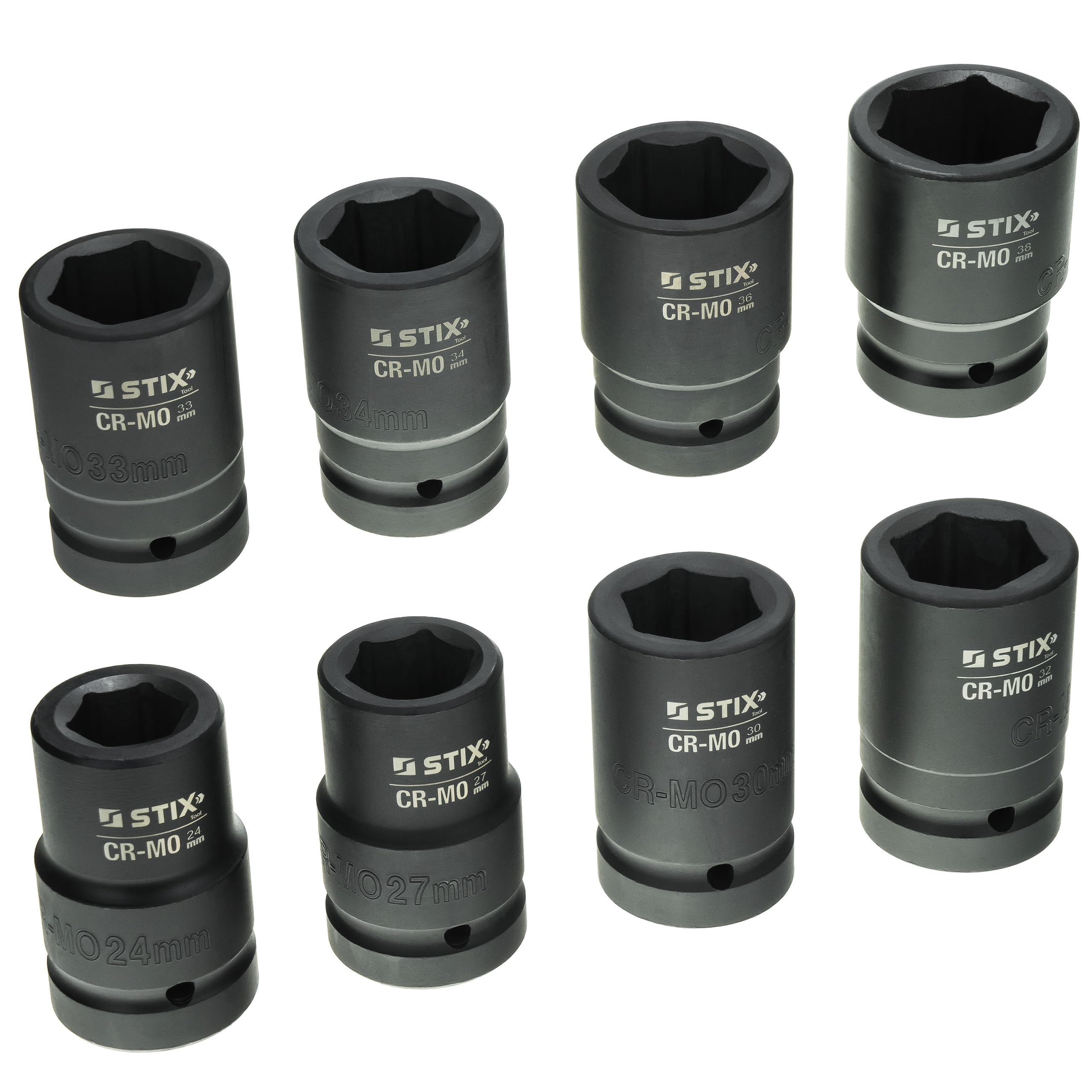 Stix STT-78-8000 Nm - Multiplicador de par con accionamiento de 1" (incluye llave de vaso de 1" CR-MO 24-38 mm, para ruedas de camiones, tractores y vehículos de construcción)