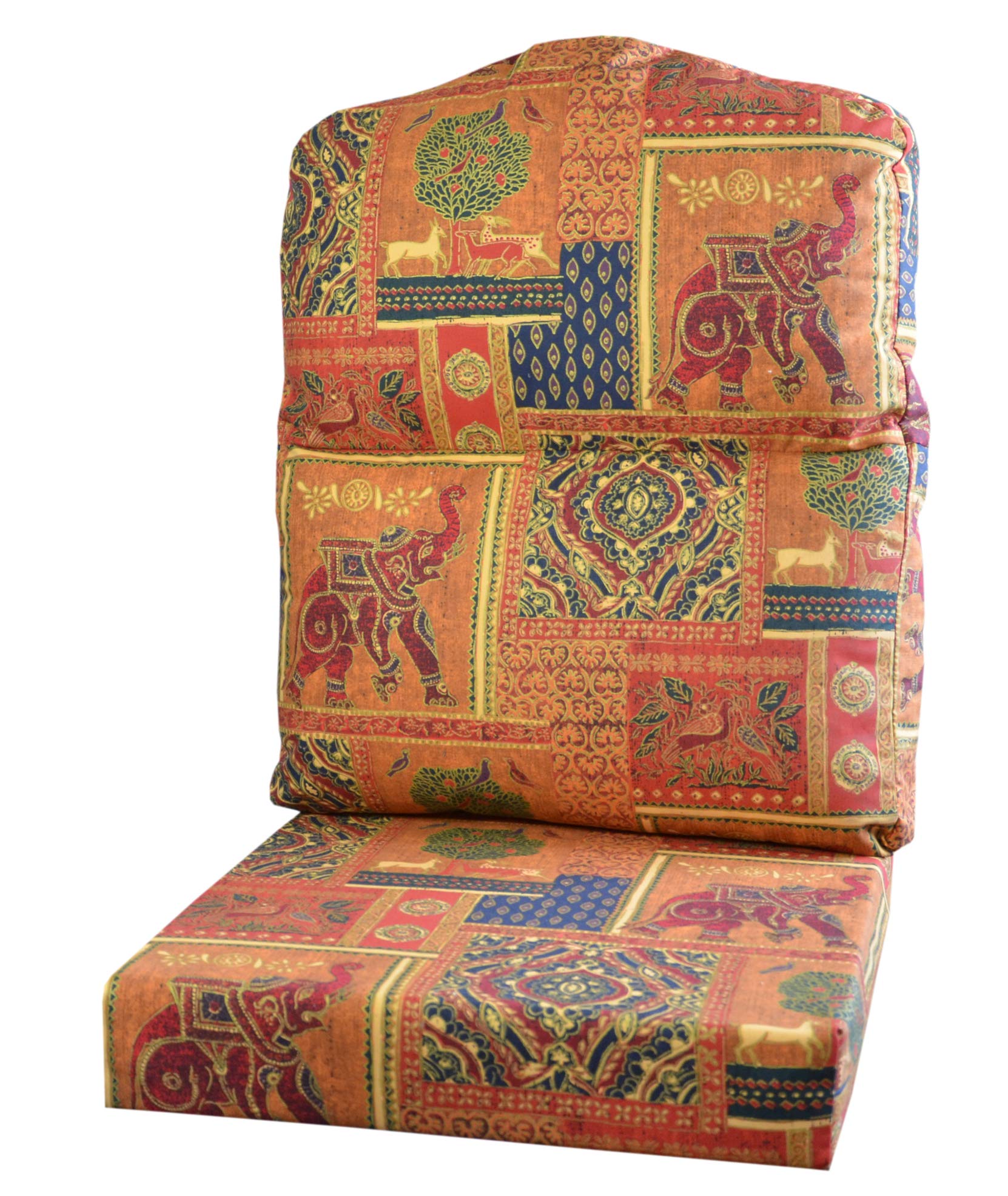 Gilda Replacement Cane Furniture HUMP TOP CHAIR/SOFA/SUITE CUSHIONS ONLY Wicker Rattan Conservatory (Raj Ruby)