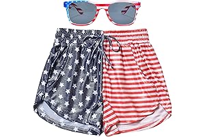 Perfashion Women's Metallic Shorts: Shimmering Summer Style