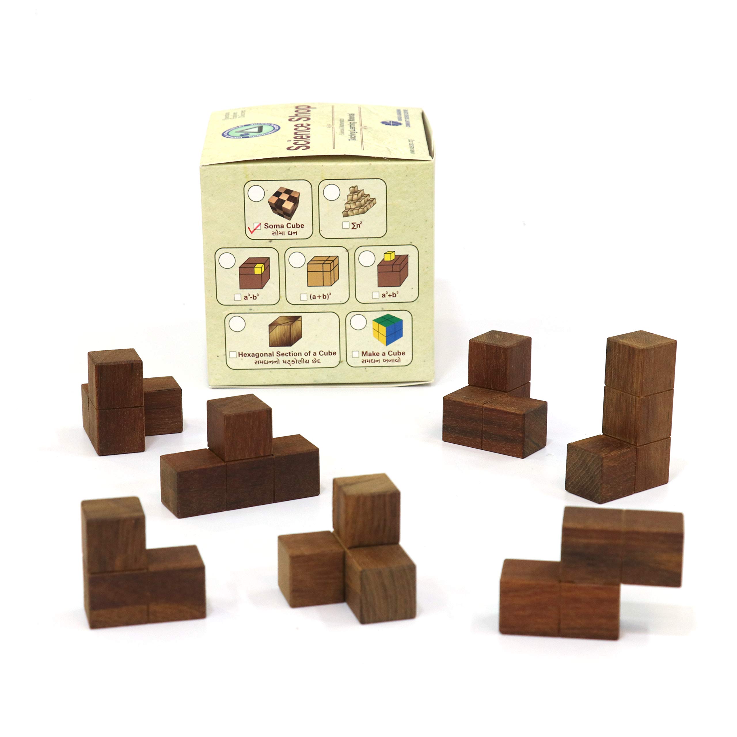 See full amazon price history chart for Vikram A Sarabhai Community Science Centre | Soma Cube - Wooden Puzzle - Kids Vikram A Sarabhai Community Science Centre | Soma Cube - Wooden Puzzle - Kids (B08CKY9YLY) Amazon Price History, Amazon Price Tracker