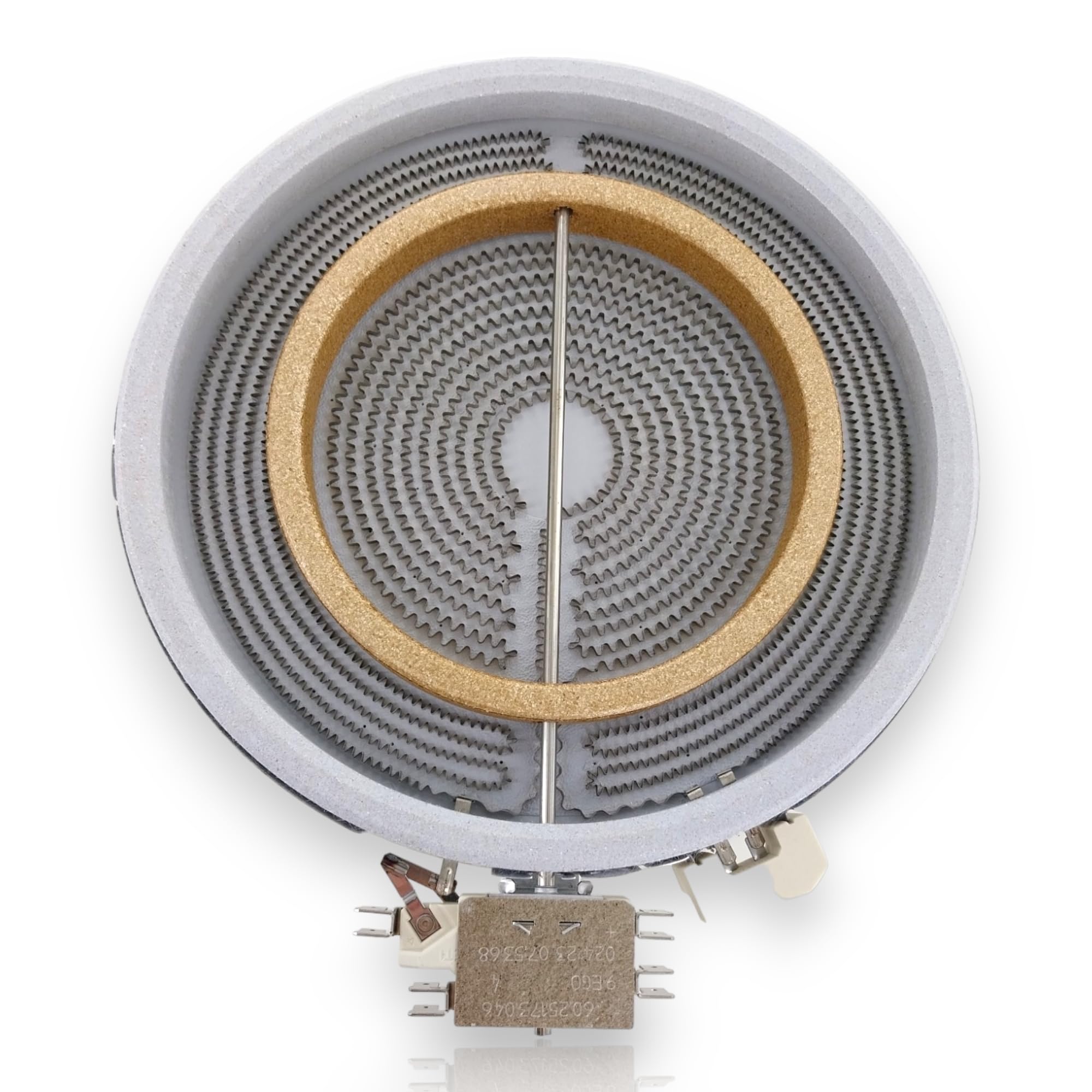 DL-pro Zweikreis Strahlheizkörper 210/135mm 2200/1000W 230V für Bosch Siemens Glaskeramikkochfeld