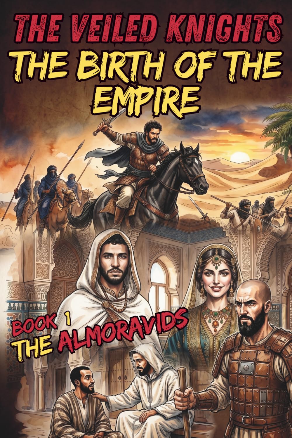 The Veiled Knights | The Birth of the Empire: The Almoravids Series - Book 1 | Moroccan History Collection (The Almoravids Series | Moroccan History Collection for Young Readers)