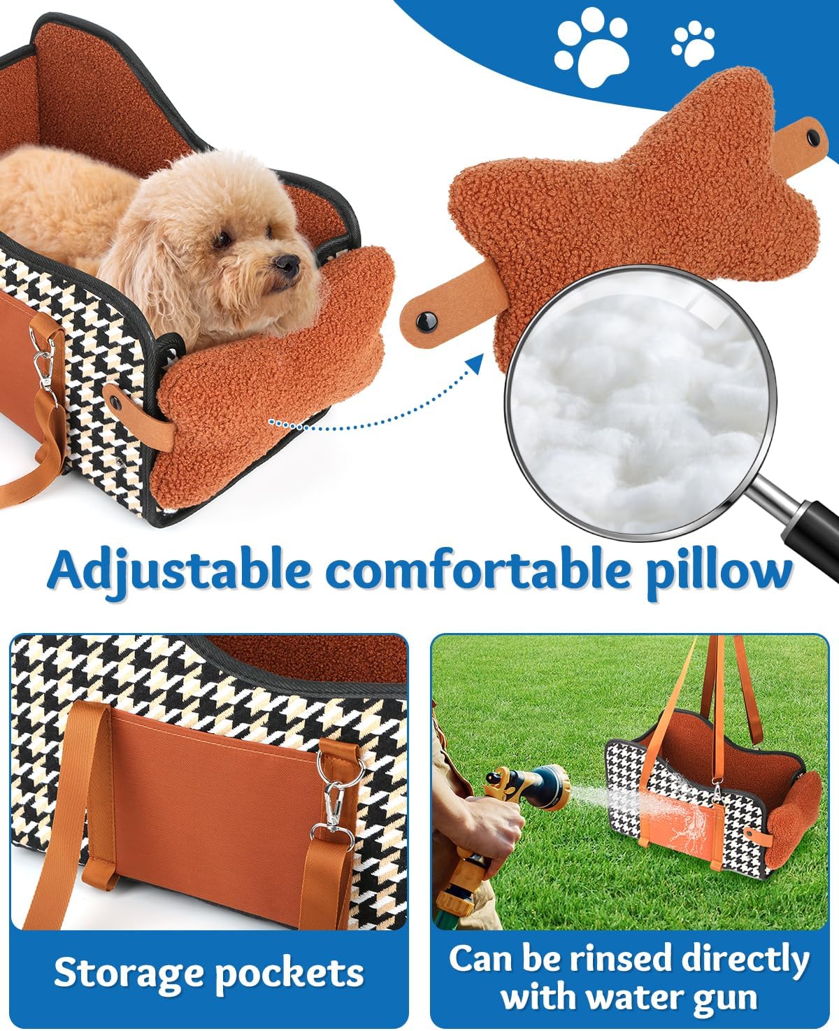 Ultimate Comfort: Review of the Center Console Dog Car Seat for Small Pets